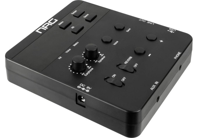 NRG EDK-10 Kickstart Black Elektronická bicia sada