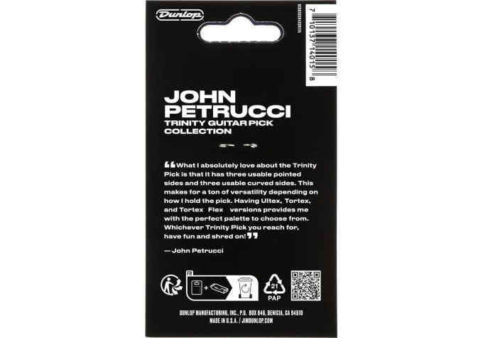 Dunlop PVP124 John Petrucci Trinity Guitar Pick Collection Trsátko / Brnkátko