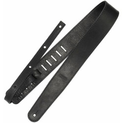 Richter RAW II Nappa Black Gitarový pás Čierna