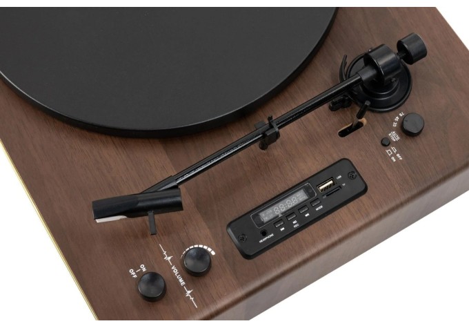 Muziker Retro Record Player with dust cover Gramofón