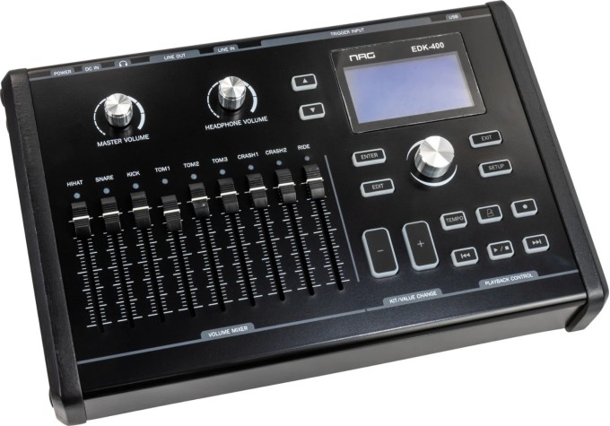 NRG EDK-400 Studio Kit Black Elektronická bicia sada