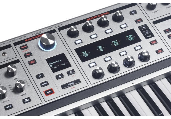 ASM Hydrasynth Deluxe Silver