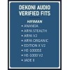 Dekoni Audio EPZ-ARYA-SK Náušníky pre slúchadlá Čierna