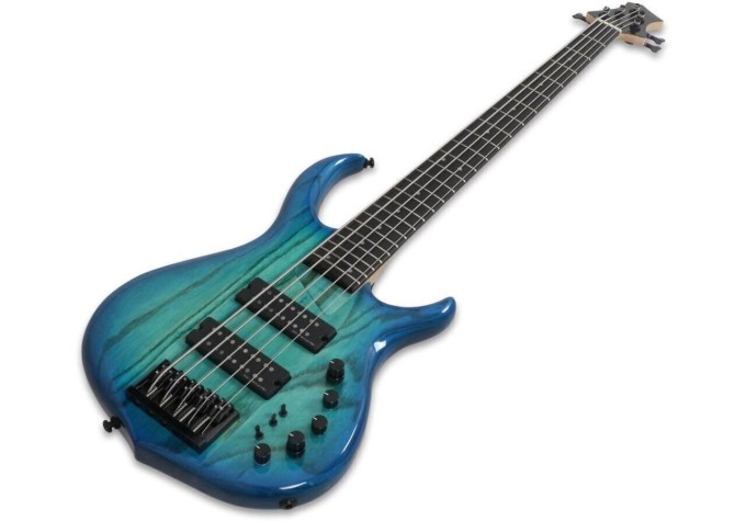 Sire Marcus Miller M5 Swamp Ash-5 2nd Gen Transparent Blue