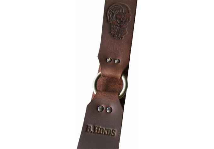 Richter Brent Hinds Signature Gitarový pás Brown