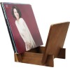 Muziker Self-Assembly Paulownia Stolový stojan na LP platne