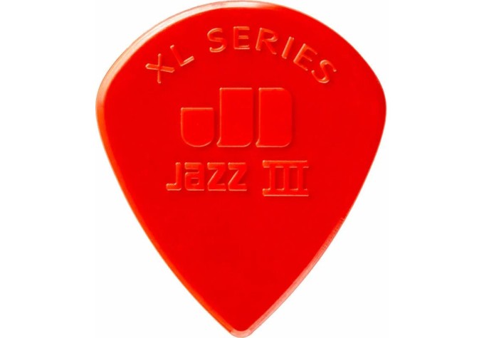 Dunlop 47P3N Nylon Jazz Player Pack Red