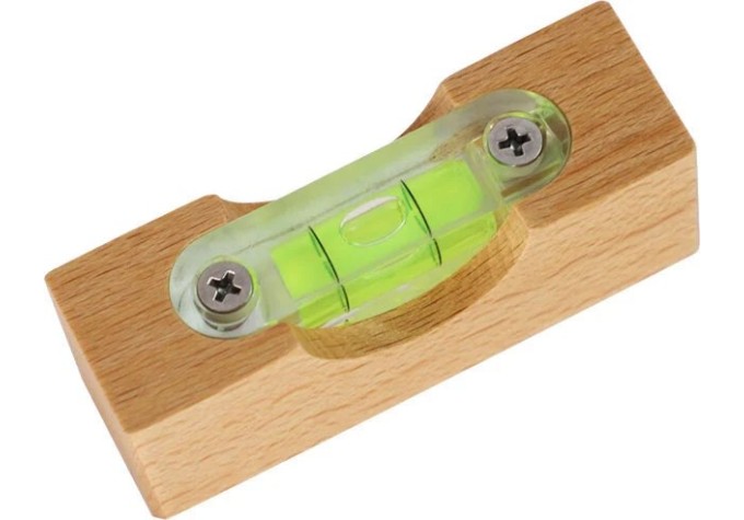 Muziker Wooden Record Bubble level Vodováha
