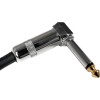 Cascha Standard Line Guitar Cable Čierna 6 m Rovný - Zalomený