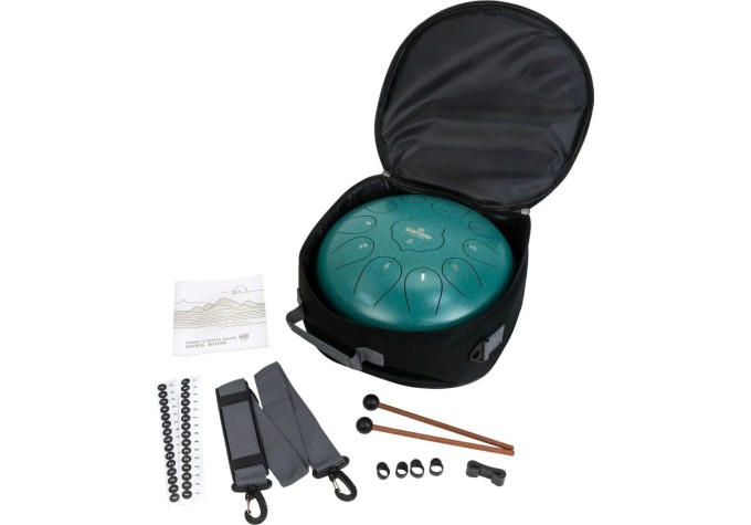 Shamann 12" 11 Notes D Major Green Tongue Drum