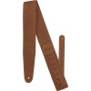 Cascha CGS-SL2 Leather Standard Gitarový pás Brown