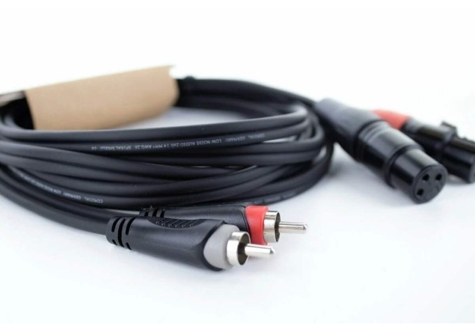 Cordial EU 3 FC 3 m Audio kábel