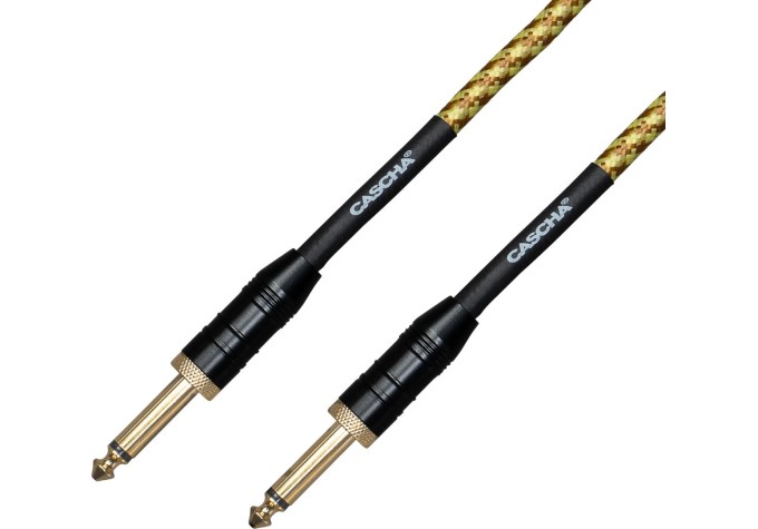Cascha Professional Line Guitar Cable 3 m Rovný - Rovný Nástrojový kábel
