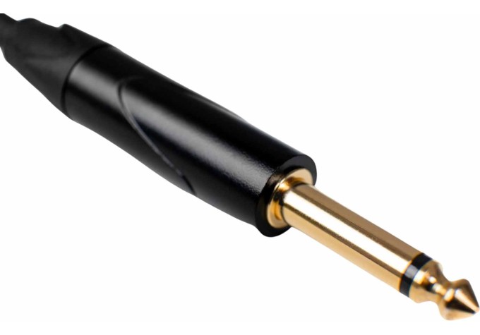 Cascha Advanced Line Guitar Cable Červená 9 m Rovný - Rovný