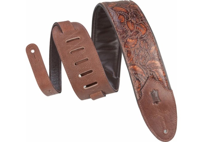 Levys M4WP Gitarový pás Geranium Whiskey