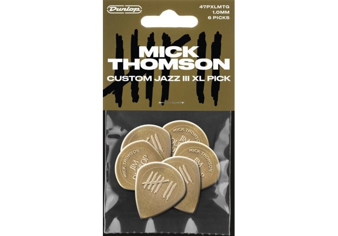 Dunlop 47PXLMTG Mick Thompson Jazz III XL Player Pack Trsátko / Brnkátko