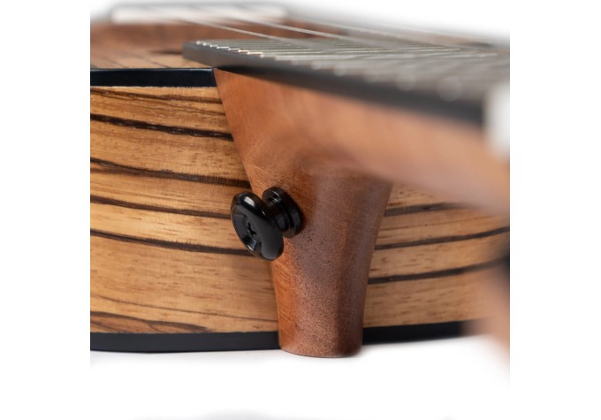 Cascha Tenor Ukulele Zebra Wood Tenorové ukulele Natural