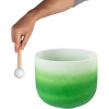 Sela Crystal Chakra Spievajúca miska 11" Green