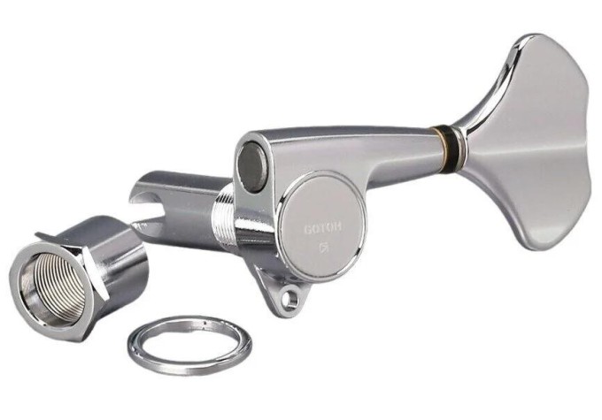 Gotoh GB707-5 C 3L/2R Chrome Ladiaca mechanika pre basgitaru
