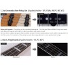 Sire Marcus Miller M7 Swamp Ash-4 2nd Gen Transparent Black