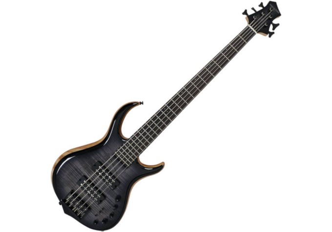 Sire Marcus Miller M7 Swamp Ash-5 2nd Gen Transparent Black