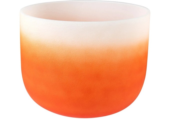 Sela Crystal Chakra Spievajúca miska 13" Orange