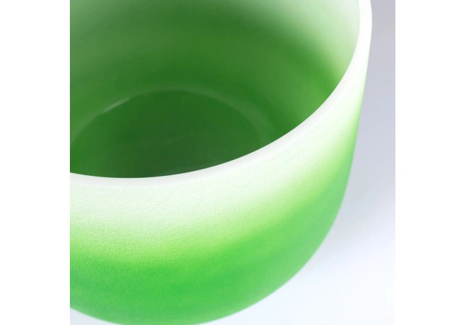 Sela Crystal Chakra Spievajúca miska 11" Green