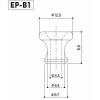 Gotoh EP-B1 B Strap Lock Black Chrome
