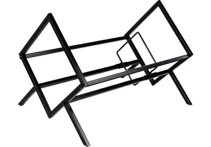 Muziker 7'' 10'' 12'' Vinyl Record Metal Assembly Display Holder Stolový stojan na LP platne