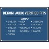 Dekoni Audio EPZ-GRADO-FNEL Náušníky pre slúchadlá Čierna