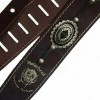 Richter Motörhead Concho Strap Gitarový pás Brown / Old Silver