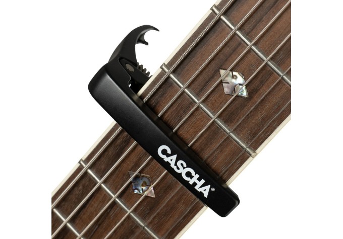 Cascha CACP3A Black Kapodaster pre gitaru