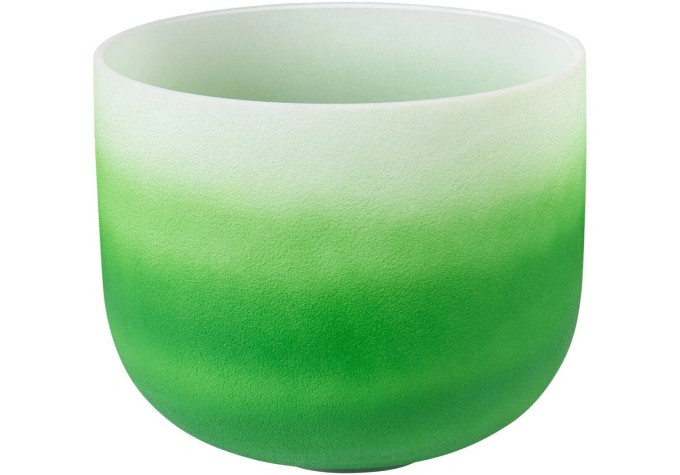 Sela Crystal Chakra Spievajúca miska 11" Green