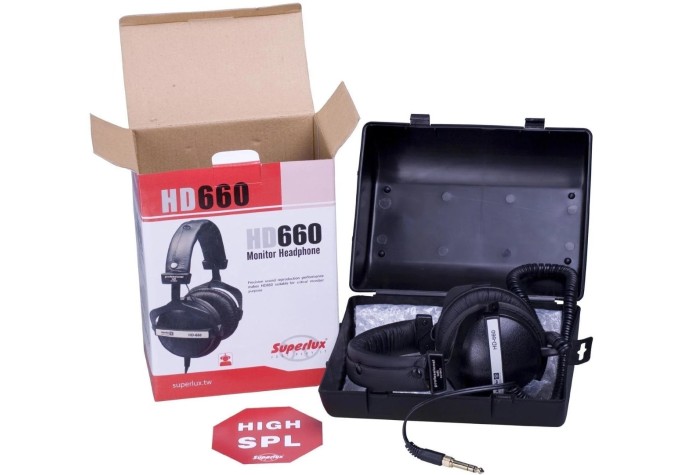 Superlux HD-660 Štúdiové slúchadlá