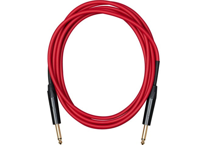 Cascha Advanced Line Guitar Cable Červená 9 m Rovný - Rovný