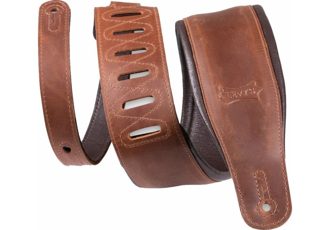 Levys PM32BH Gitarový pás Brown