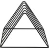 Muziker 12'' Vinyl Record Storage Triangle Stolový stojan na LP platne