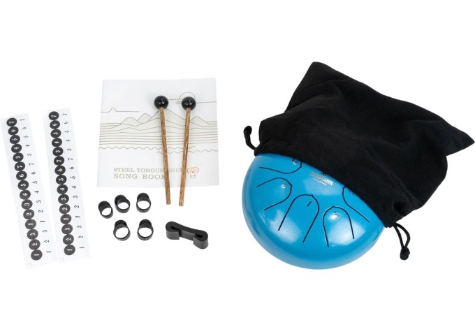 Shamann 6" 8 Notes C5 Major Blue Tongue Drum