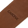 Cascha CGS-SL2 Leather Standard Gitarový pás Brown