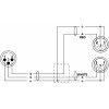 Cordial EY 0,3 MFF 0,3 m Audio kábel