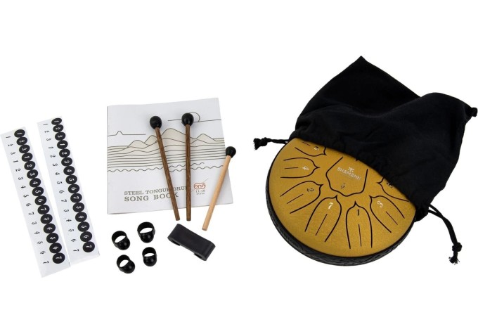 Shamann 6" 11 Notes D5-Major Gold Tongue Drum