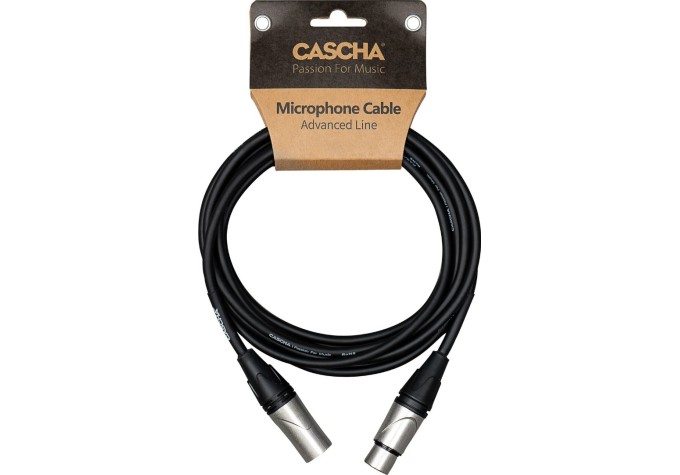 Cascha Advanced Line Microphone Cable Mikrofónový kábel 9 m