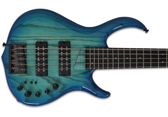 Sire Marcus Miller M5 Swamp Ash-5 2nd Gen Transparent Blue