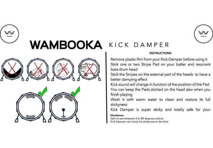 Wambooka Kick Damper Tlmiace príslušenstvo