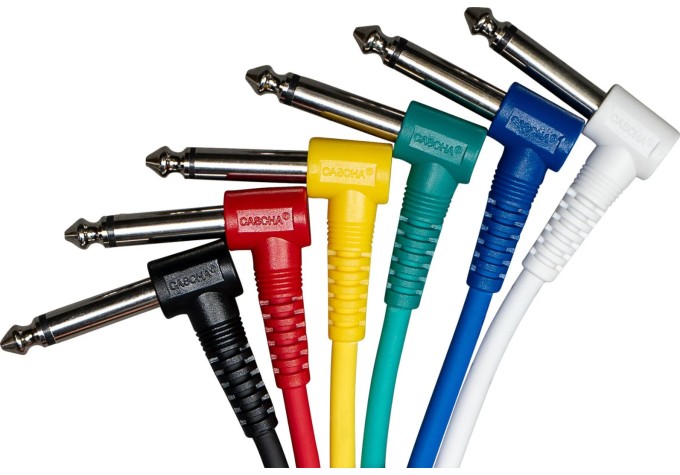 Cascha Standard Line Patch Cable Set 6 pcs 15 cm Zalomený - Zalomený Patch kábel