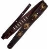 Richter Motörhead Concho Strap Gitarový pás Brown/ Old Gold