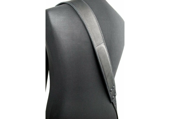 Richter Raw IV Nappa Black Gitarový pás Black
