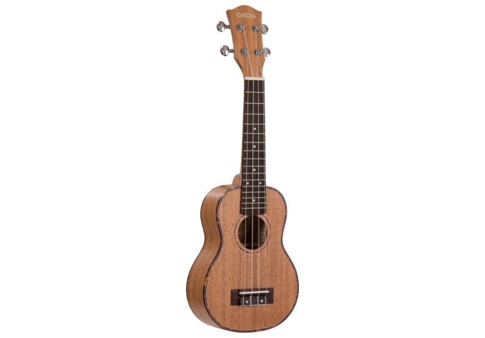 Cascha HH 2027 Premium Sopránové ukulele Natural