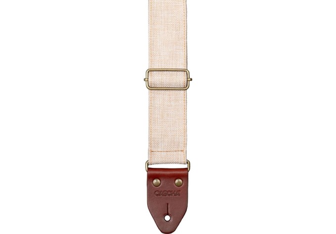 Cascha CGS-CD2 Cotton Gitarový pás Beige Linen