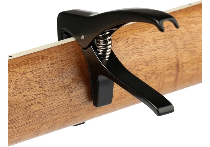 Cascha CACP1A Black Kapodaster pre gitaru